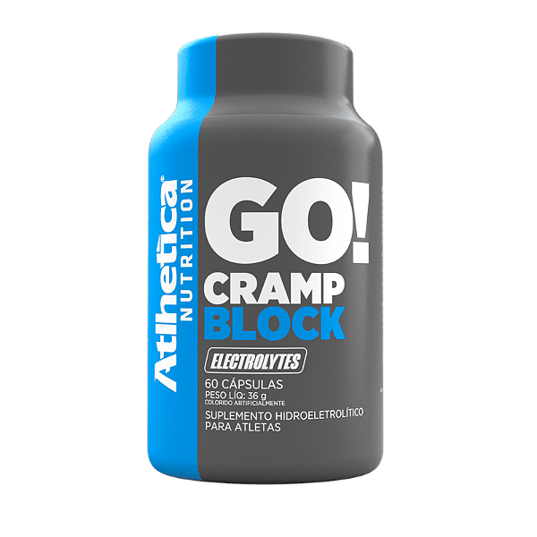 GO! Cramp Block (60 Cápsulas) Atlhetica Nutrition