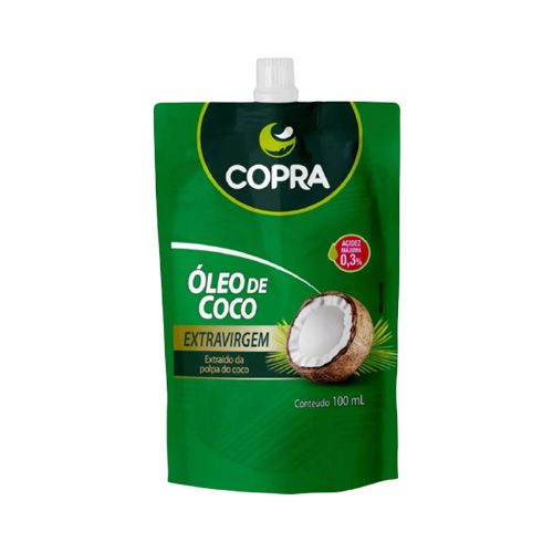 Óleo de Coco Extra Virgem Stand Pouch 100ml - Copra