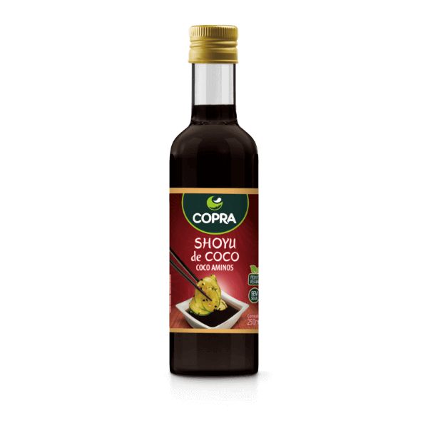 Coco Aminos Shoyu de Coco 250ml Vidro - Copra