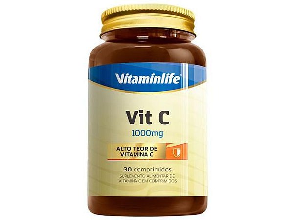 Vitamina C 1000mg 30 comprimidos - Vitaminlife