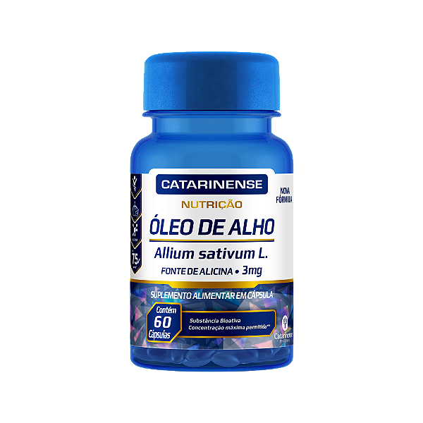 Óleo de Alho 60 cápsulas - Catarinense Pharma