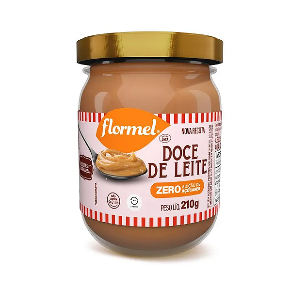 Doce de Leite Cremoso Zero (210g) Flormel