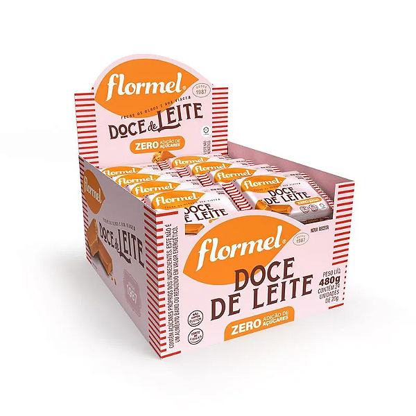 Doce de Leite Zero Açucar 24 Unidades - Flormel