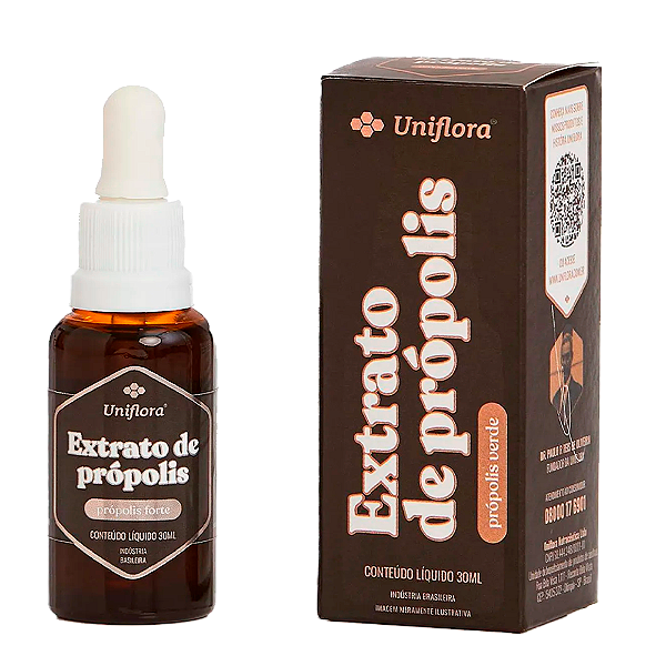 Extrato de Própolis Verde forte (30ml) - Uniflora