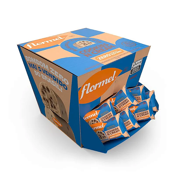 Bombom Cookies N' Cream  18 Unidades - Flormel