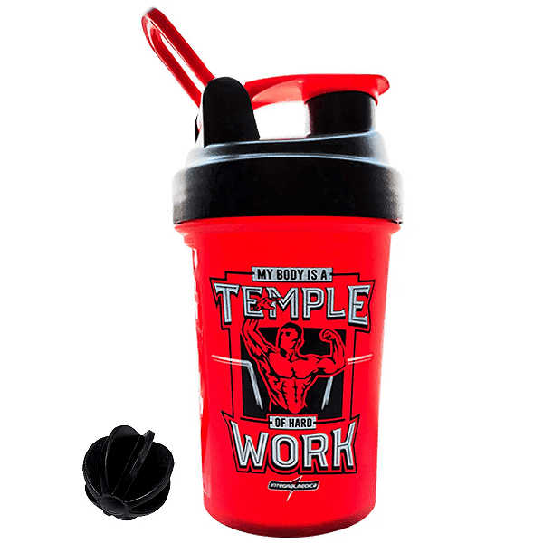 Coqueteleira 450ml Vermelha - Integralmédica