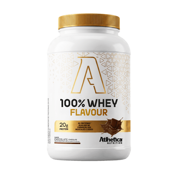 100% Whey Flavour Pote 900g - Atlhetica Nutrition