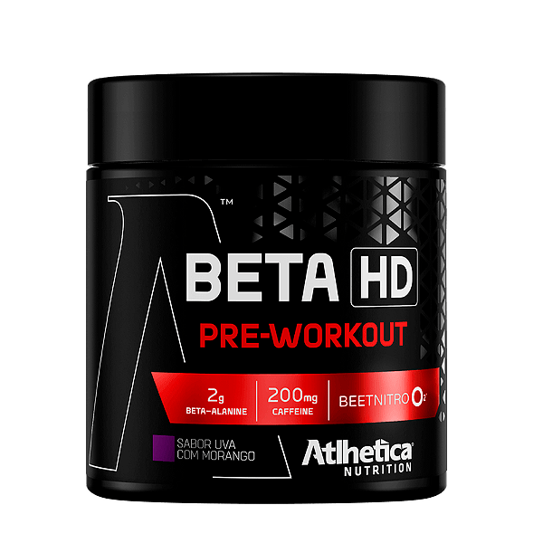 Beta HD Pre Workout 240g - Atlhetica Nutrition