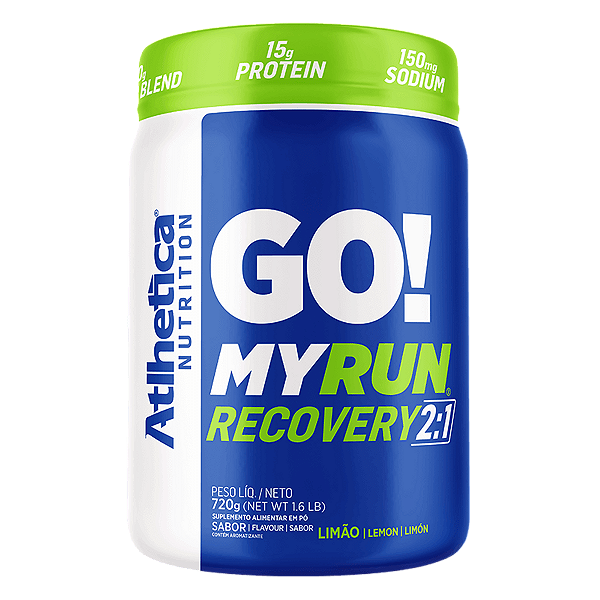 Go! My Run Recovery 2:1 (720g) - Atlhetica Nutrition