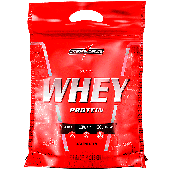 Nutri Whey 1,8kg Refil - Integralmedica