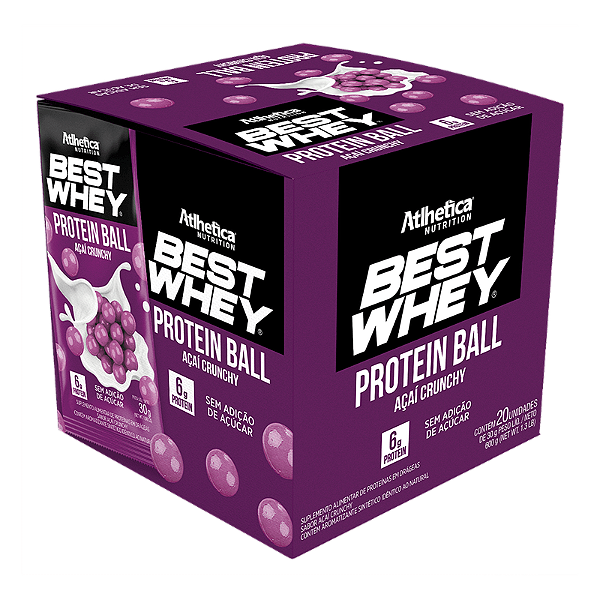 Best Whey Protein Ball 30g - Atlhetica Nutrition