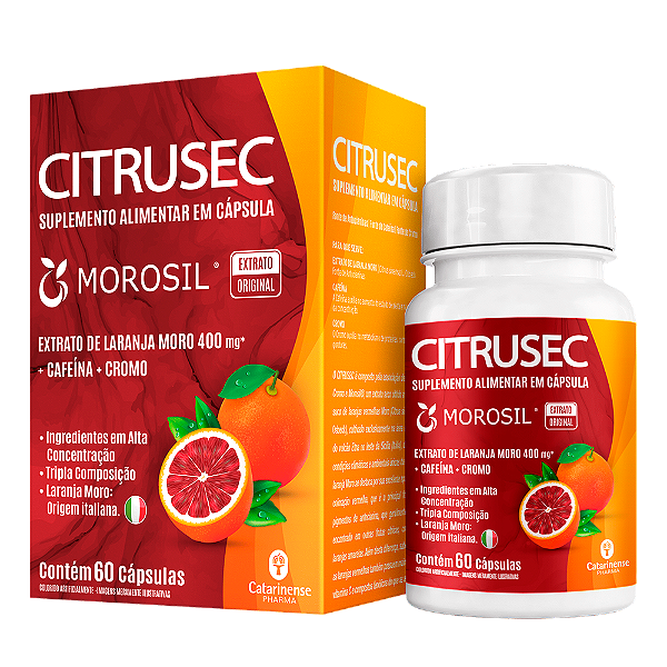 Citrusec Morosil 60 cápsulas - Catarinense Pharma