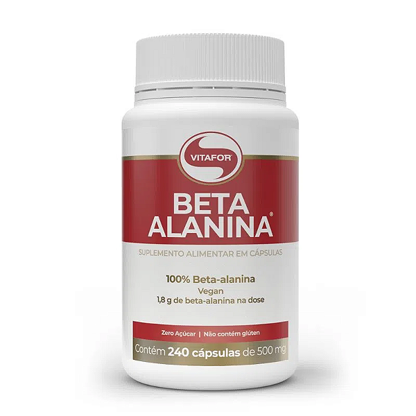 Beta Alanina 240 Cápsulas - Vitafor