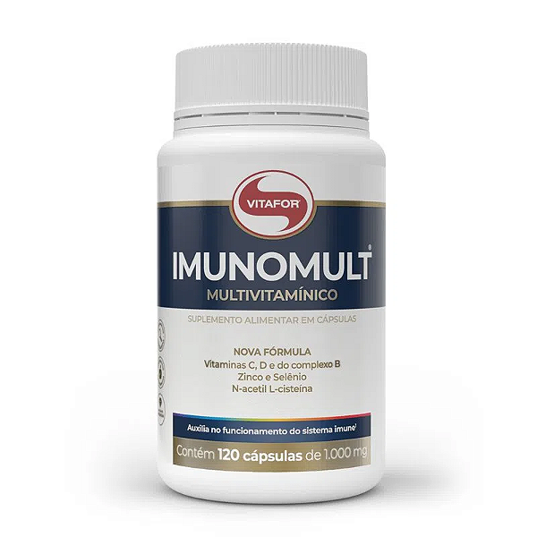 ImunoMult 1000mg 120 Cápsulas - Vitafor