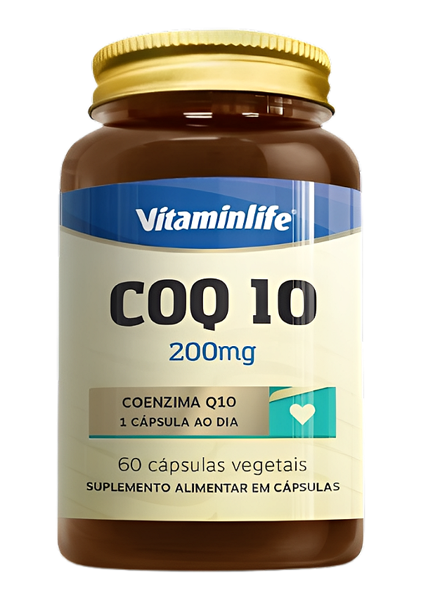 Coenzima Q10 200mg 60 cápsulas - Vitaminlife