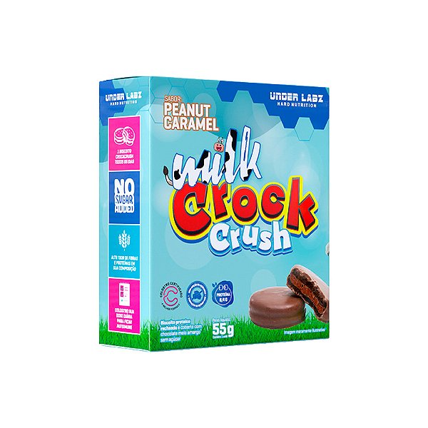 Alfajor Under Milk Crock Crush 12x55g - Under Labz