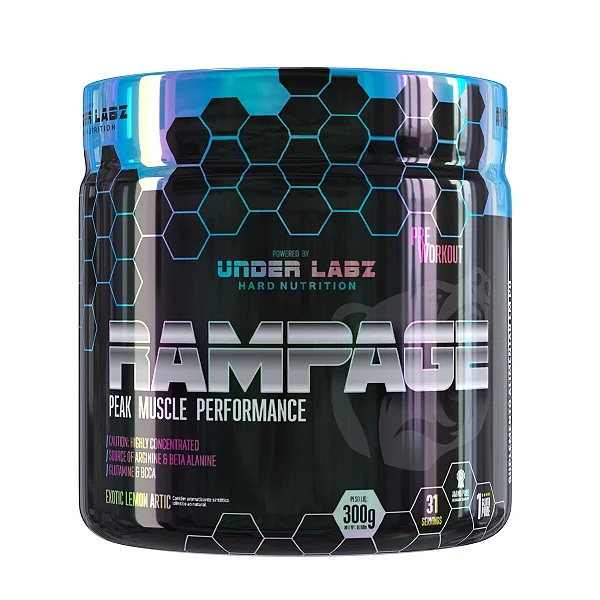 Rampage Pre-Workout 300g -Under Labz