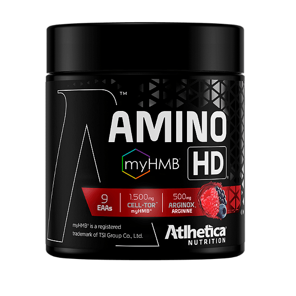 Amino HD [9 EAA'S + ARGINOX + CELL-TOR MYHMB] 225G - Atlhetica Nutrition