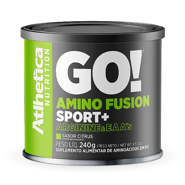 Go! Amino Fusion Sport+ 240g Citrus - Atlhetica Nutrition