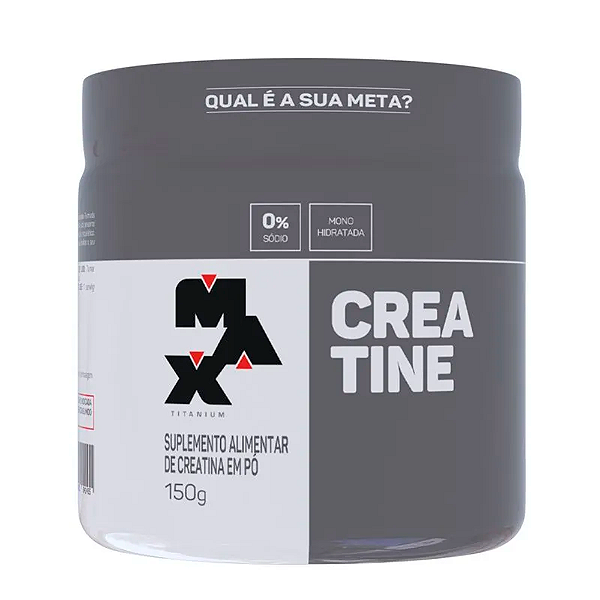 Creatina Monohidratada 150g - Max Titanium