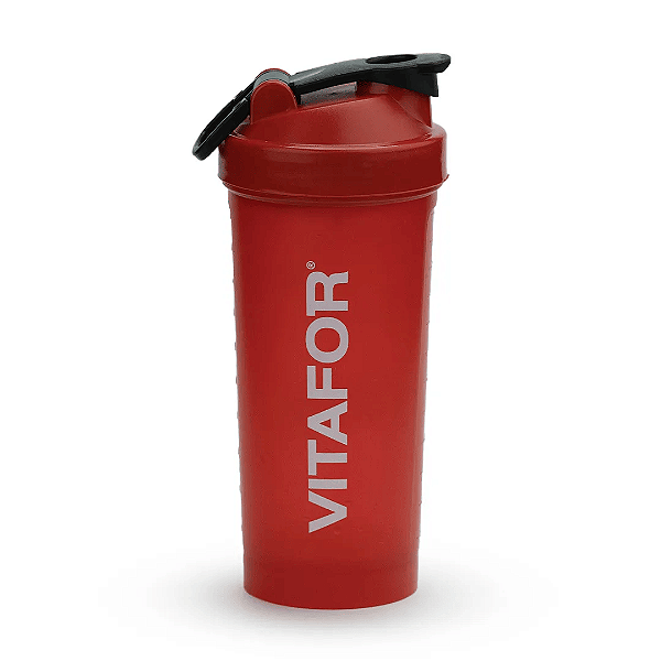 Coqueteleira 600ml Vermelha - Vitafor