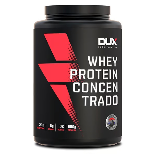 Whey Protein Concentrado Pote 900g Butter Cookies - Dux