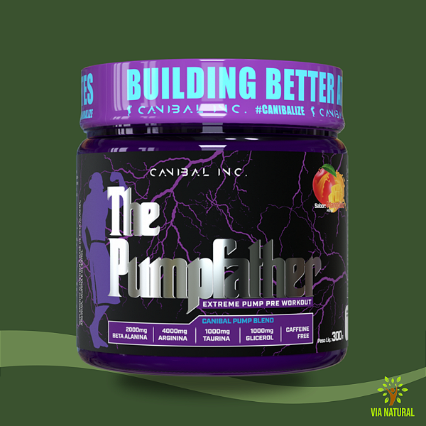 The PumpFather Pre-Workout 300g Sabor Chiclete - Canibal Inc