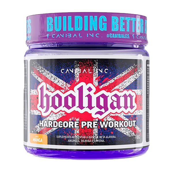 Hooligan Pre-Workout 210g Manga - Canibal