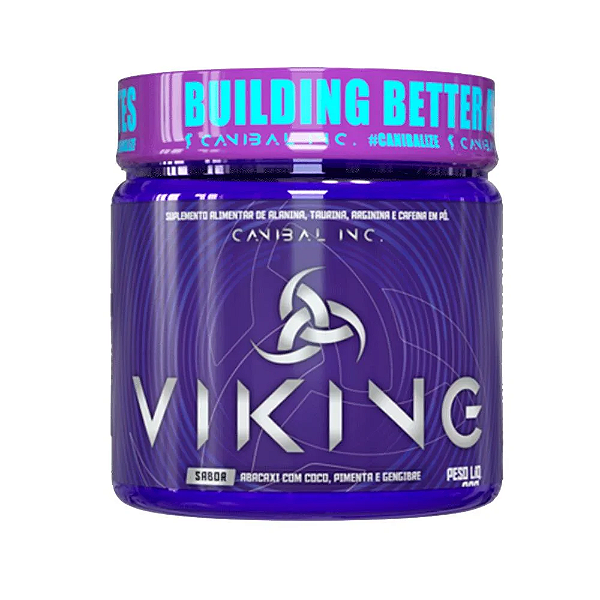 Viking Pre-Workout 300g Abacaxi com Coco - Canibal