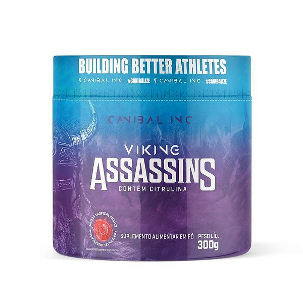Viking Assassins Pre-Workout 300g Tropical Fruit - Canibal