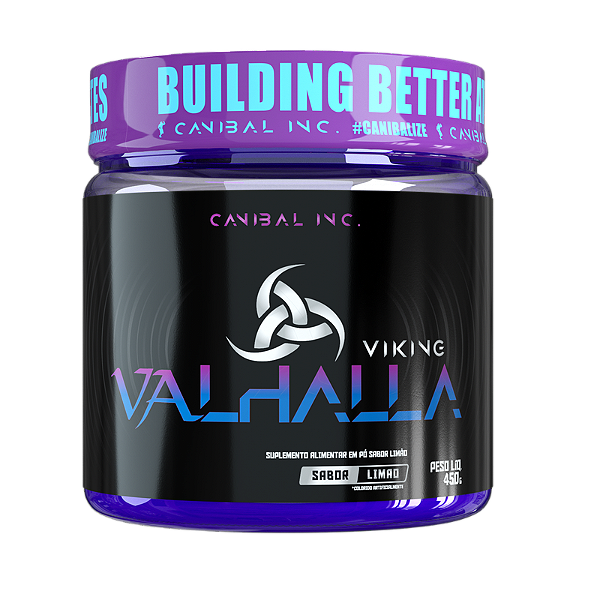 Viking Valhalla Pre-Workout 450g Limão - Canilbal
