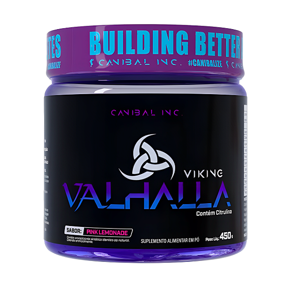 Viking Valhalla Pre-Workout 450g Pink Lemonade - Canilbal