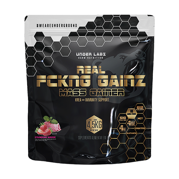 Hipercalórico Real Fckng Gainz 4,5kg - Under Labz