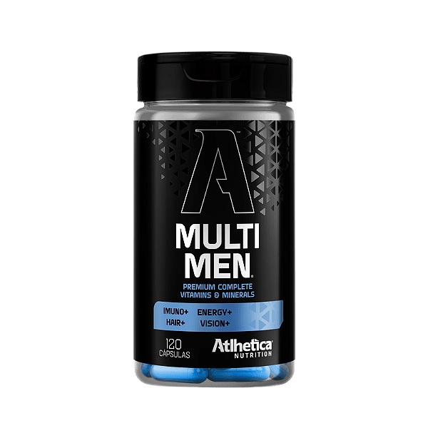 MultiMen Sports+ Multivitamínico  120 Tabletes -Atlhetica Nutrition