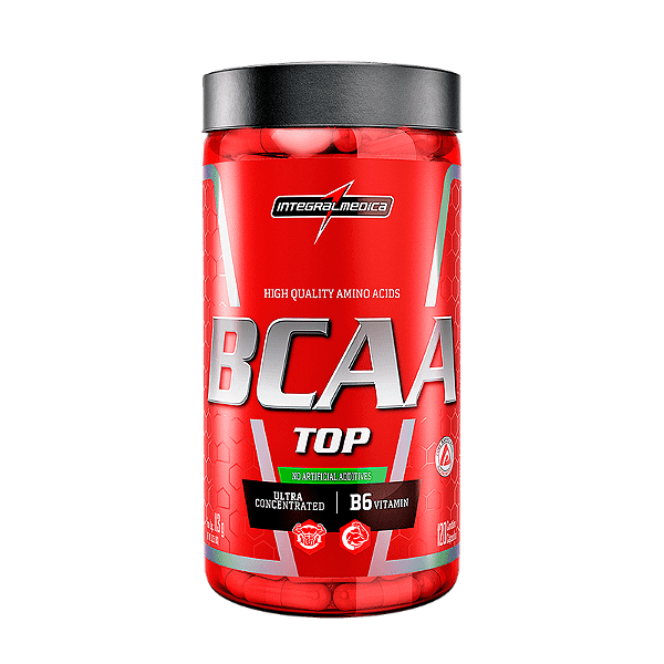 Amino BCAA TOP 4:1:1 120 Cápsulas - Integralmedica