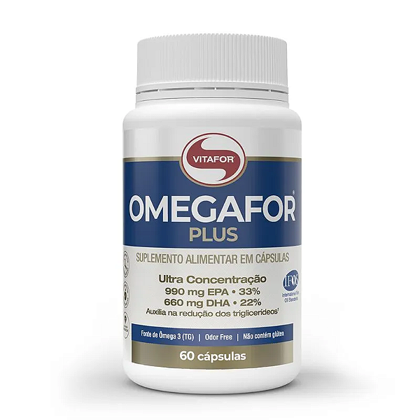 Ômegafor Plus 1000mg 60 Caps - Vitafor