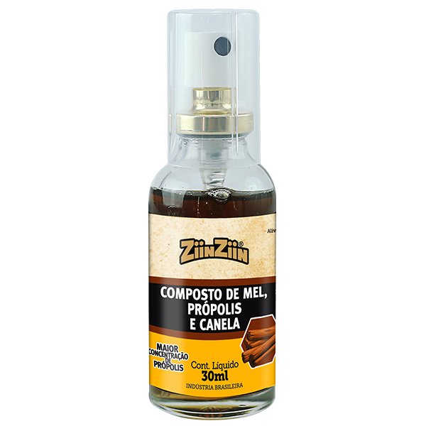 Spray de Própolis com Canela 30ml - Ziin Ziin