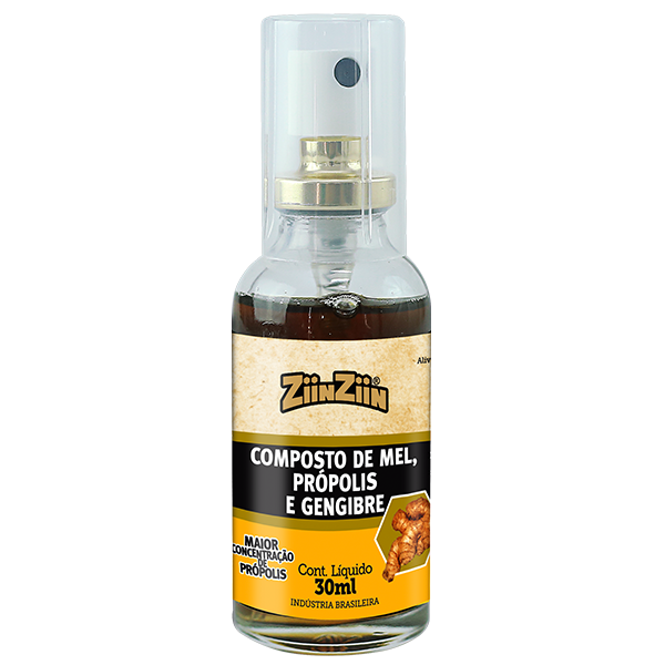 Spray de Própolis com Gengibre 30ml - Ziin Ziin
