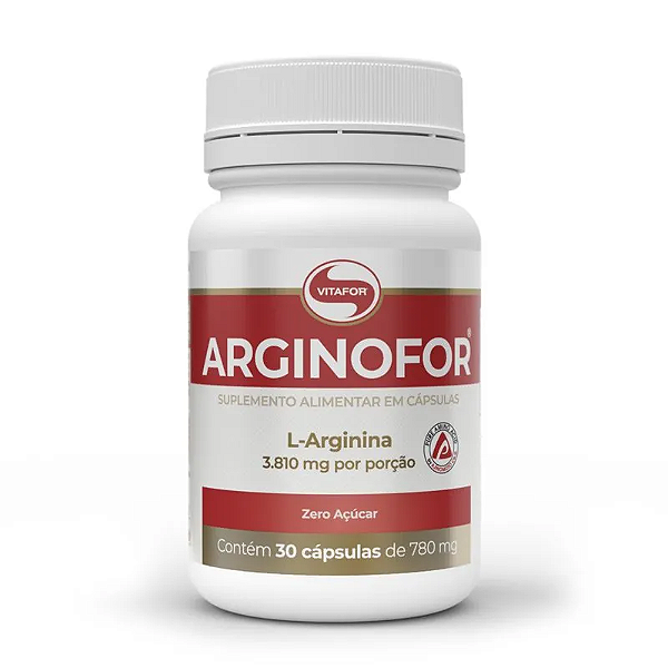 Arginofor 780mg 30 Cápsulas - Vitafor