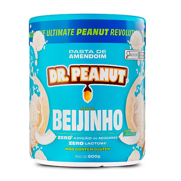 Pasta de Amendoim Gourmet 600g Beijinho - Dr Peanut