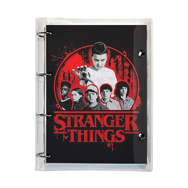Fichário Universitário Stranger Things