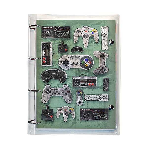 Fichário Universitário Gamer