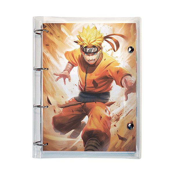 Fichário Universitário Naruto