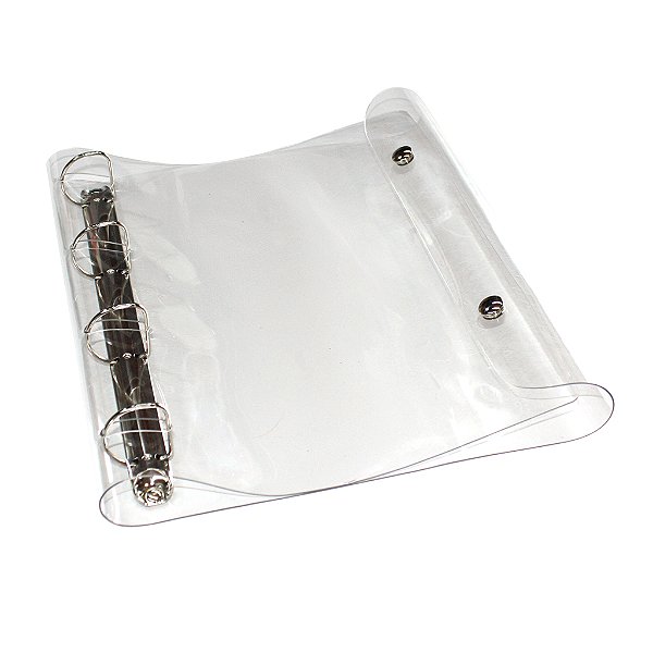 Fichário A4 PVC Cristal (Só Capa)