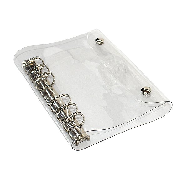 Fichário A6+ PVC Cristal (Só Capa)