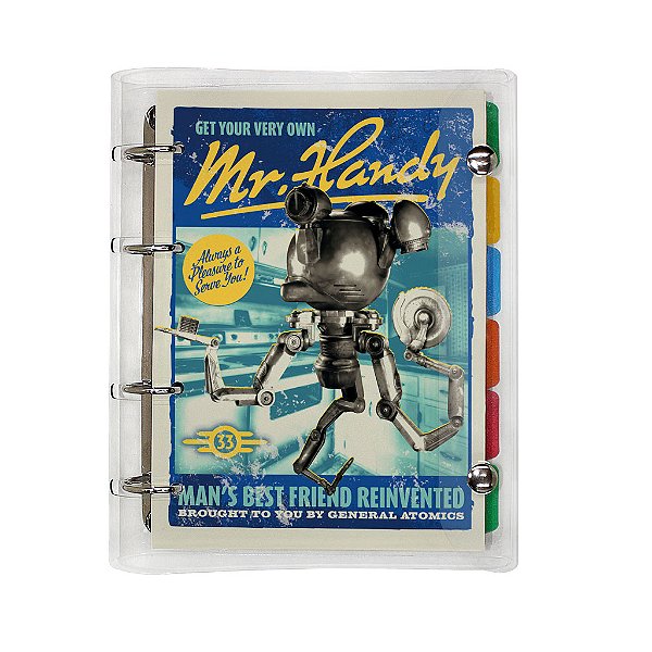 Fichário A5 Fallout 2