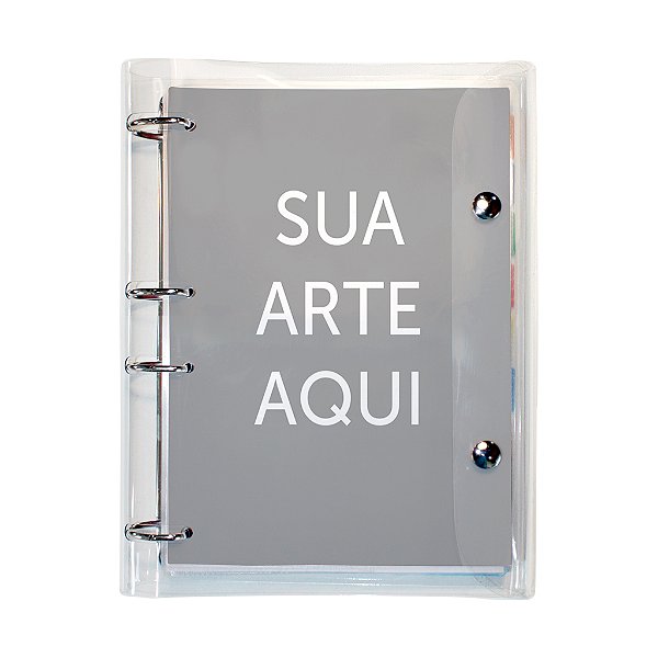 Fichário Colegial Personalizado com Sua Arte