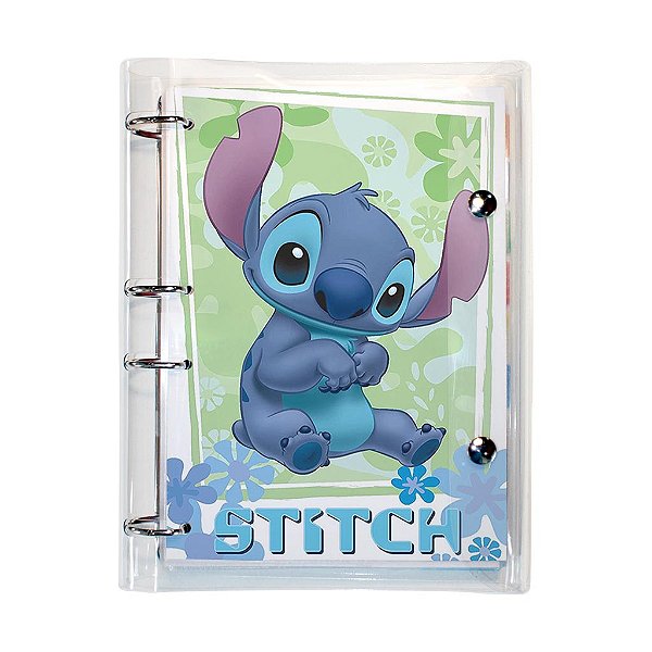 Fichário Colegial Stitch