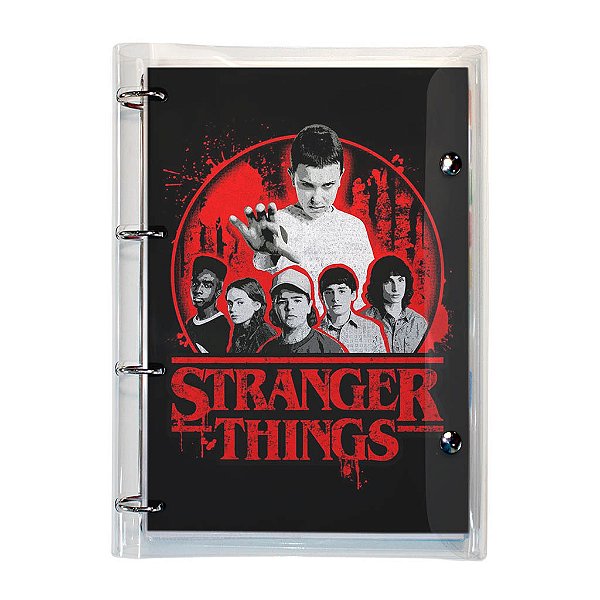 Fichário A4 Stranger Things