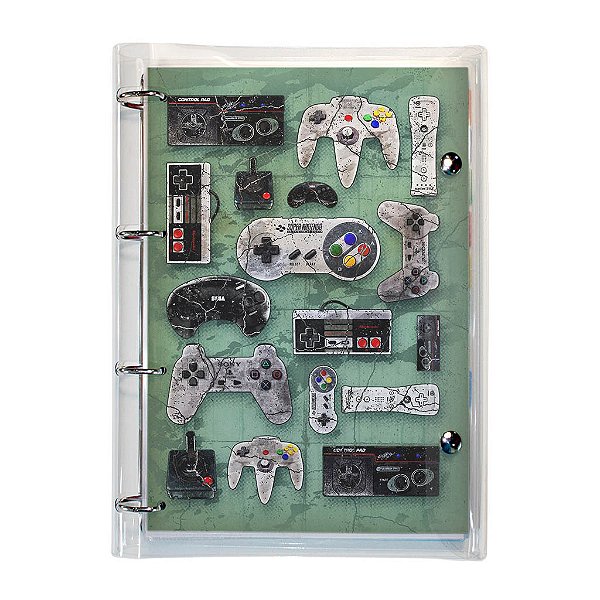 Fichário A4 Gamer